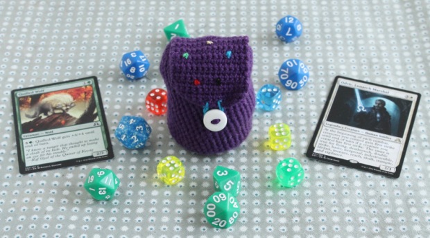 Free dice bag crochet pattern