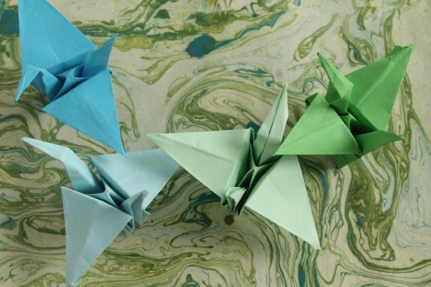 Origami crane tutorial