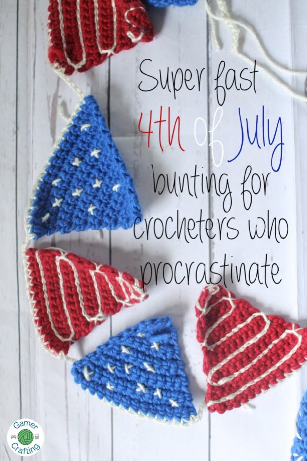 Free bunting crochet pattern